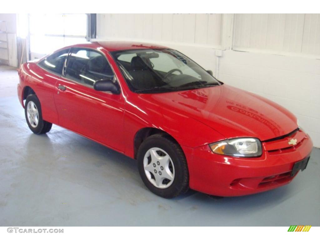 2004 Cavalier Coupe - Victory Red / Graphite photo #3