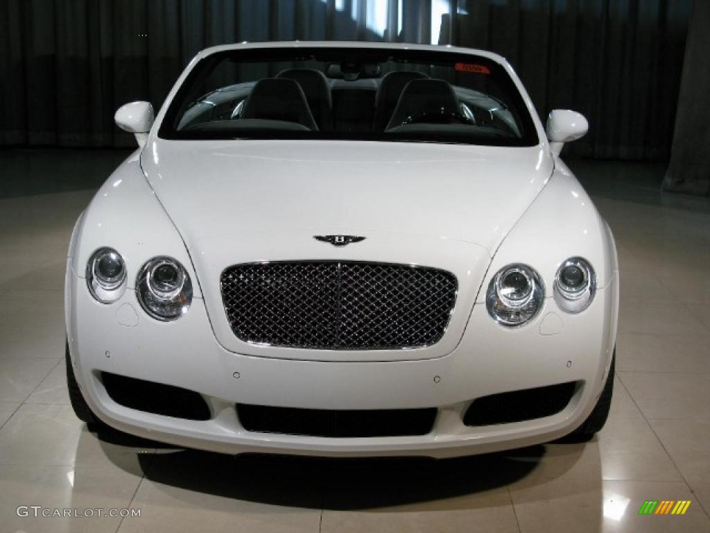 2007 Continental GTC  - Glacier White / Nautic photo #4