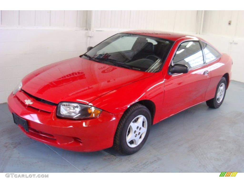 2004 Cavalier Coupe - Victory Red / Graphite photo #4