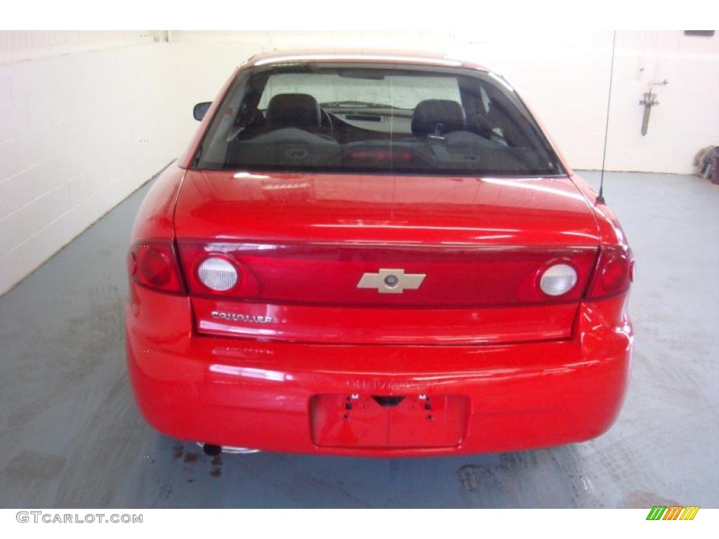 2004 Cavalier Coupe - Victory Red / Graphite photo #7