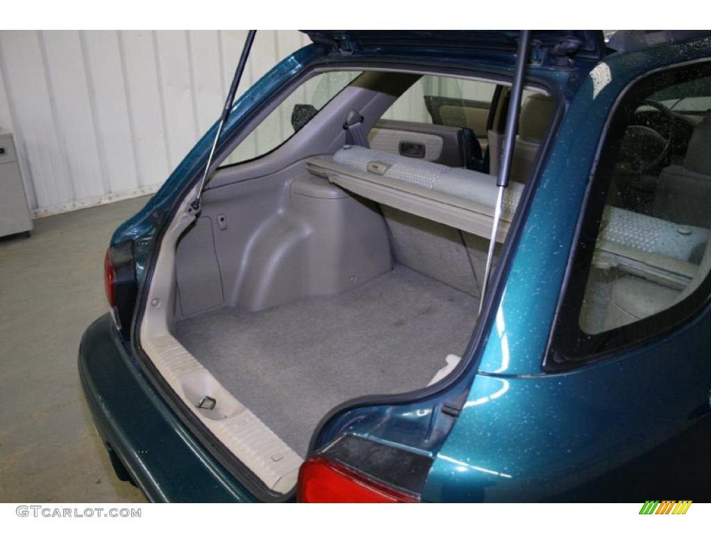 1998 Impreza L Wagon - Acadia Green Pearl Metallic / Gray photo #11