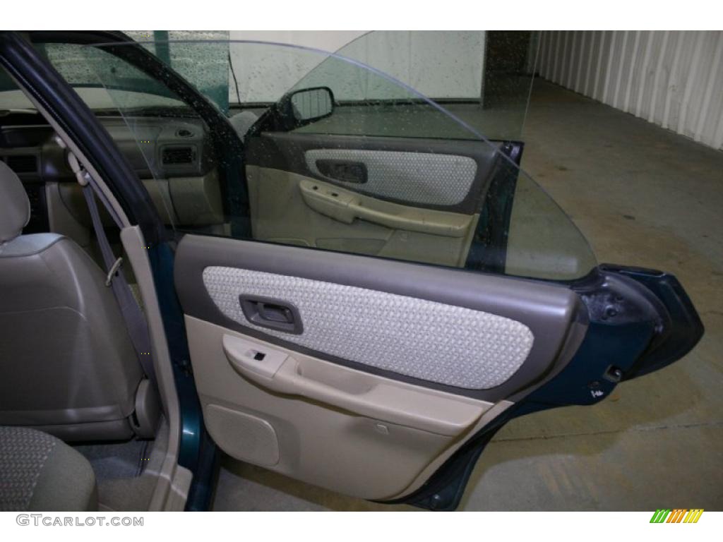 1998 Impreza L Wagon - Acadia Green Pearl Metallic / Gray photo #22