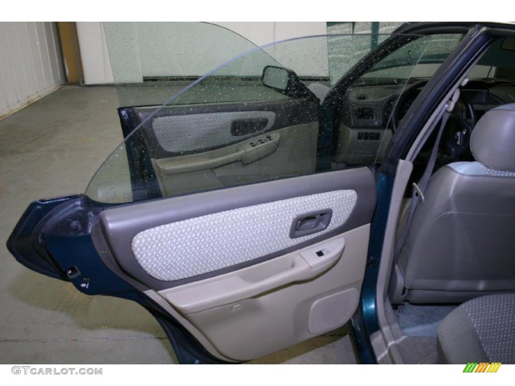 1998 Impreza L Wagon - Acadia Green Pearl Metallic / Gray photo #24