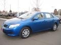 2009 Blue Streak Metallic Toyota Corolla LE  photo #5