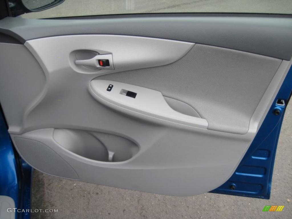 2009 Corolla LE - Blue Streak Metallic / Bisque photo #8