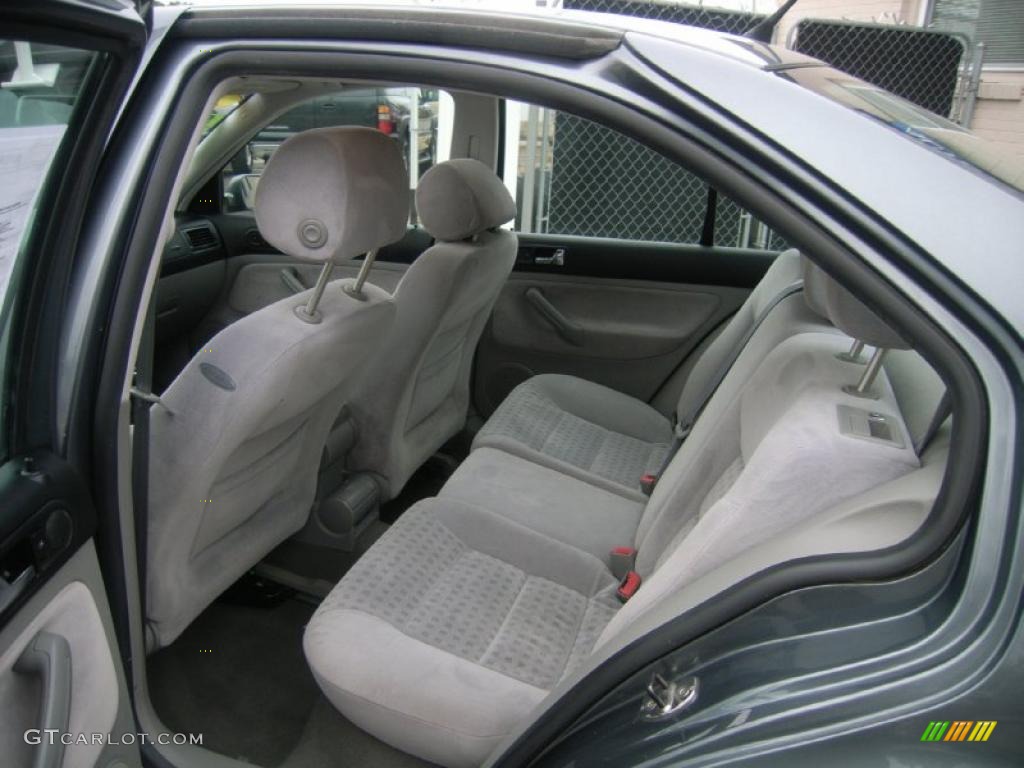 2003 Jetta GLS 1.8T Sedan - Platinum Grey Metallic / Grey photo #11