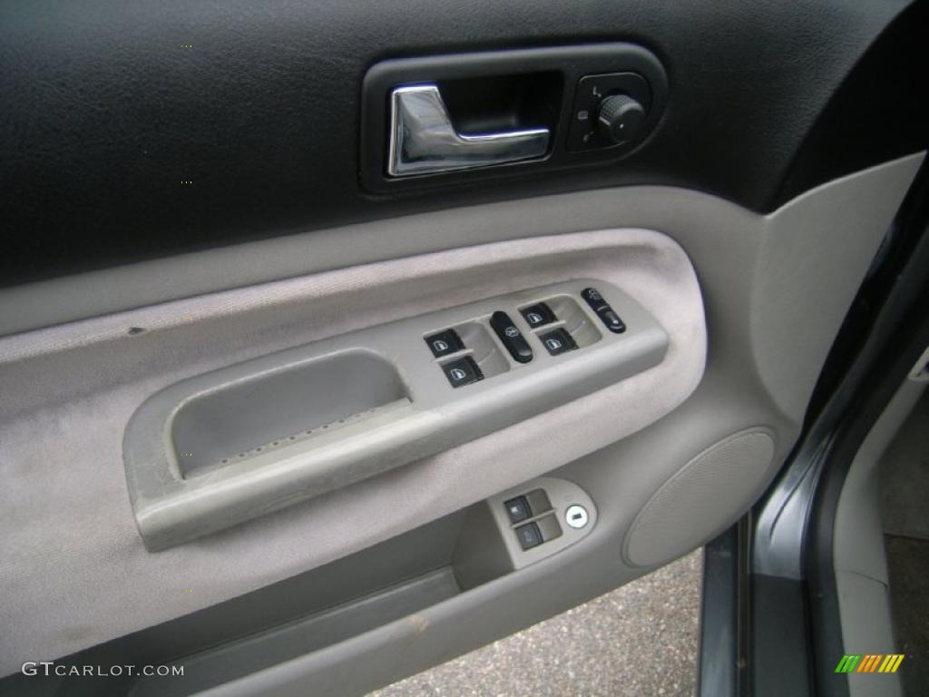 2003 Jetta GLS 1.8T Sedan - Platinum Grey Metallic / Grey photo #15