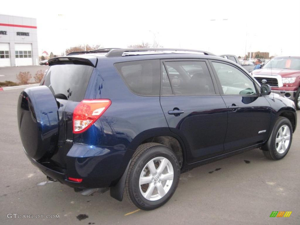 2007 RAV4 Limited 4WD - Nautical Blue Metallic / Taupe photo #2