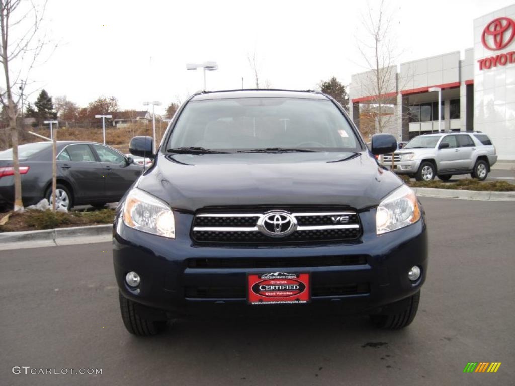 2007 RAV4 Limited 4WD - Nautical Blue Metallic / Taupe photo #6