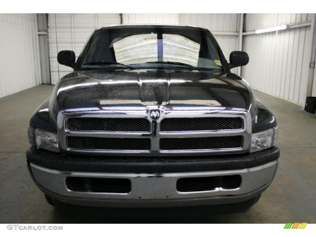 2001 Ram 1500 SLT Club Cab - Forest Green Pearl / Mist Gray photo #3