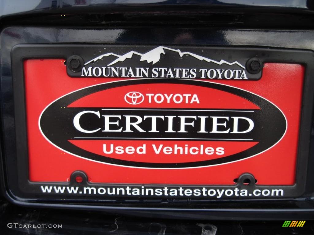 2007 RAV4 Limited 4WD - Nautical Blue Metallic / Taupe photo #23