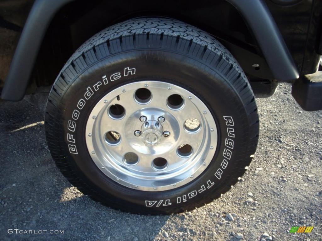 2004 Wrangler SE 4x4 - Black / Dark Slate Gray photo #7