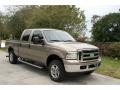 2005 Arizona Beige Metallic Ford F250 Super Duty Lariat Crew Cab 4x4  photo #14