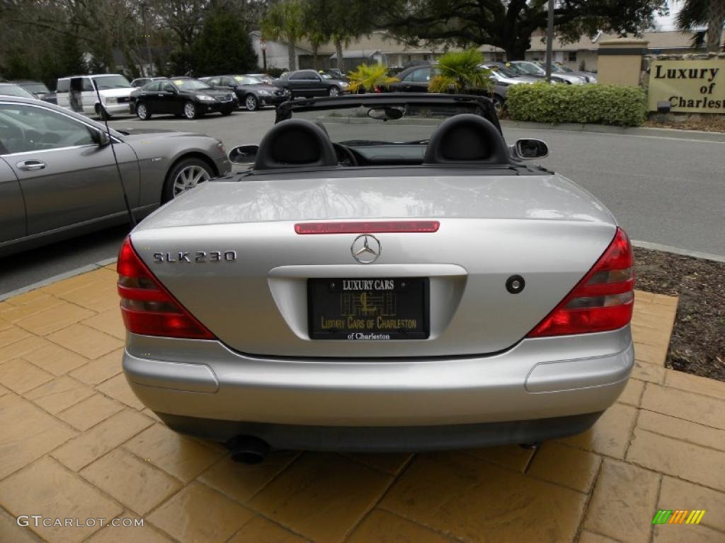 1998 SLK 230 Kompressor Roadster - Brilliant Silver Metallic / Charcoal photo #11