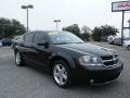 2008 Brilliant Black Crystal Pearl Dodge Avenger R/T  photo #7