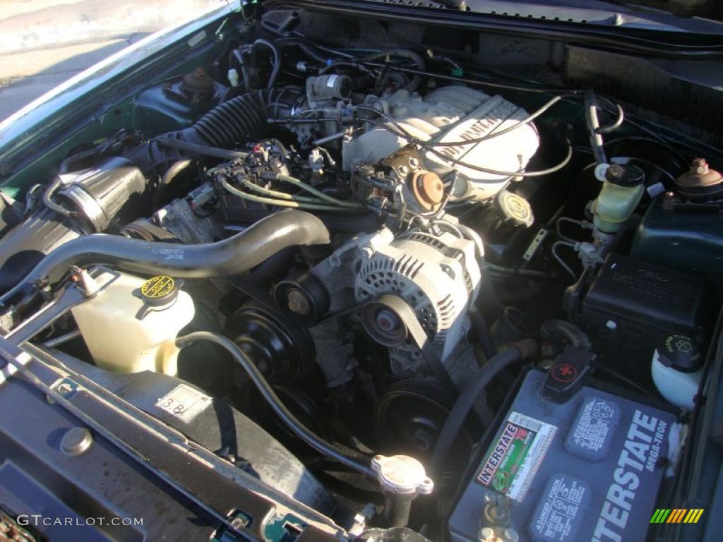 1998 Mustang V6 Convertible - Dark Green Satin Metallic / Saddle photo #26