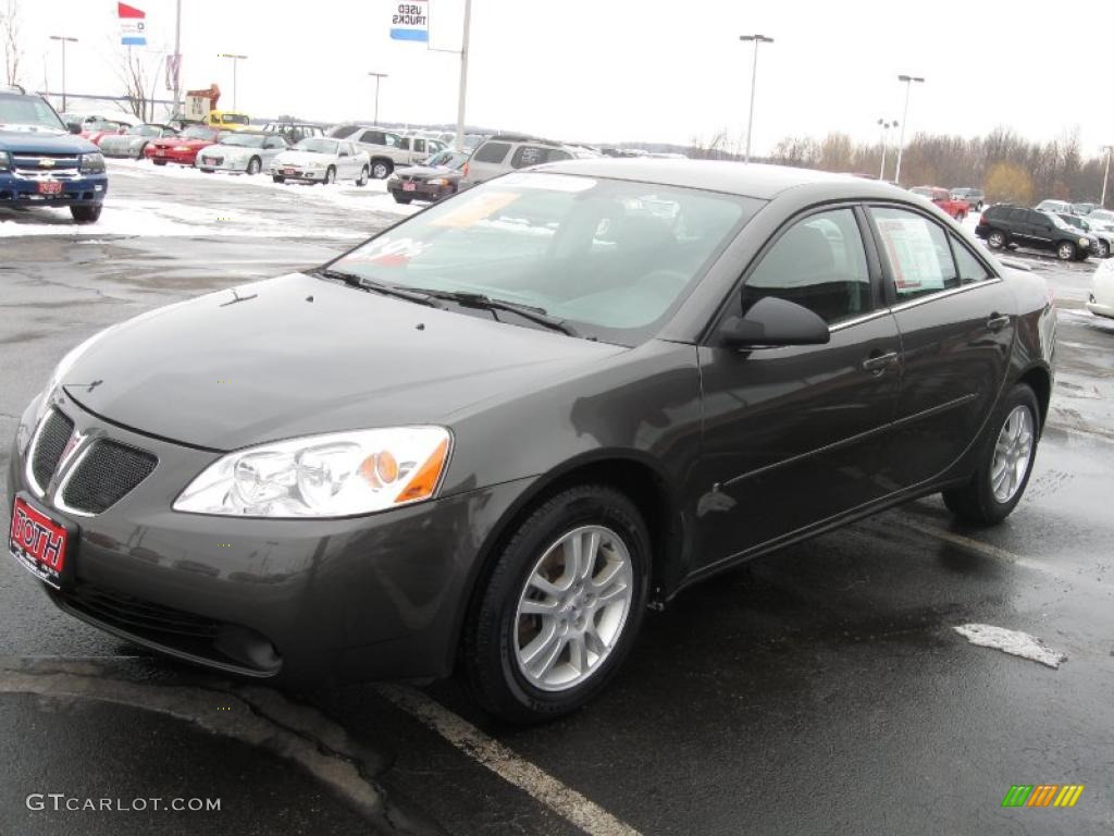 2006 G6 V6 Sedan - Granite Metallic / Ebony photo #6