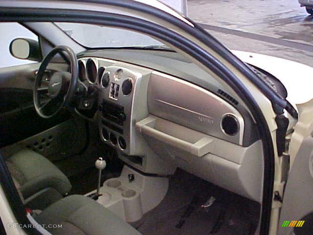 2007 PT Cruiser Touring - Cool Vanilla White / Pastel Slate Gray photo #8