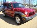 2006 Inferno Red Pearl Jeep Liberty Sport 4x4  photo #8