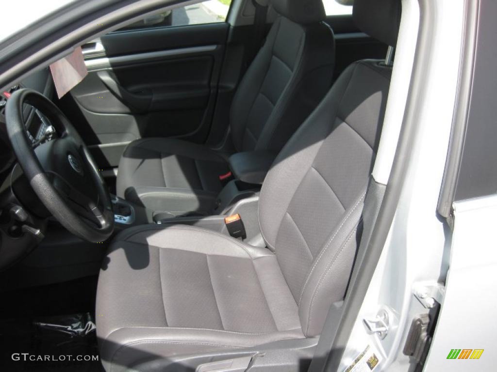 2007 Jetta 2.5 Sedan - Reflex Silver Metallic / Anthracite photo #9