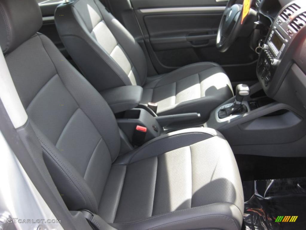 2007 Jetta 2.5 Sedan - Reflex Silver Metallic / Anthracite photo #10