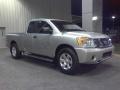 2009 Radiant Silver Nissan Titan SE King Cab  photo #17