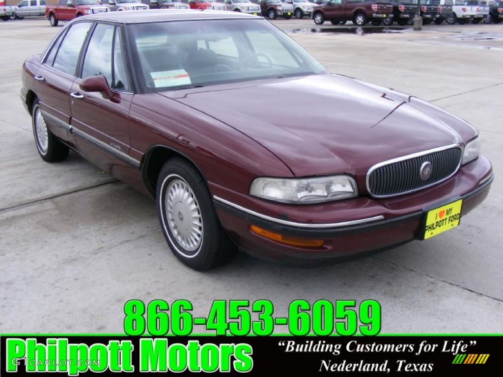 1998 LeSabre Custom - Bordeaux Red Pearl / Gray photo #1