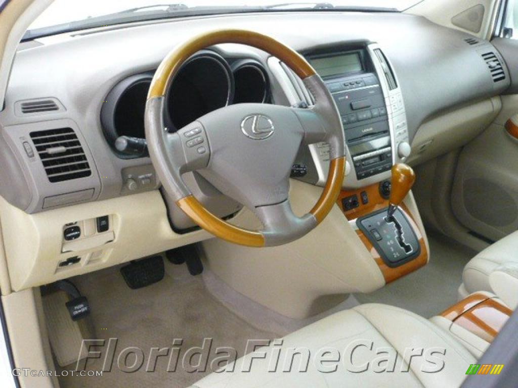 2004 RX 330 - Crystal White Pearl / Ivory photo #12