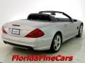 2005 Brilliant Silver Metallic Mercedes-Benz SL 500 Roadster  photo #2