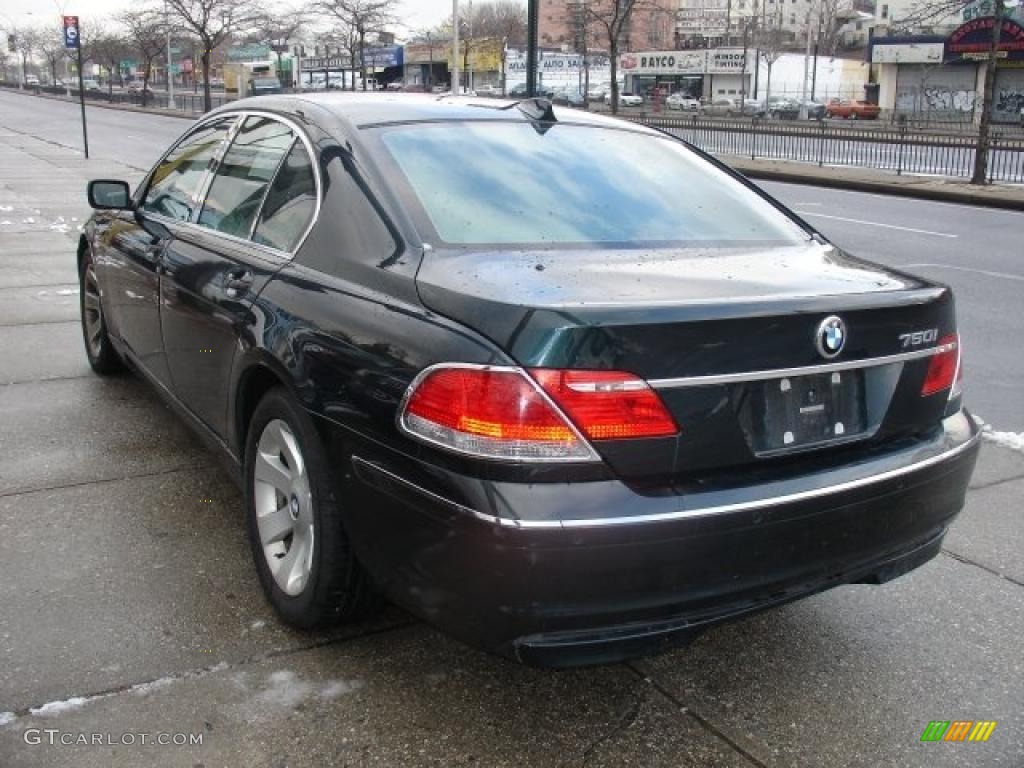 2006 7 Series 750i Sedan - Deep Green Metallic / Dark Beige/Beige III photo #3