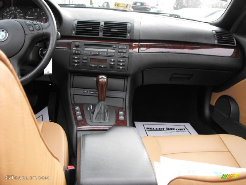 2004 3 Series 325i Convertible - Jet Black / Natural Brown photo #10