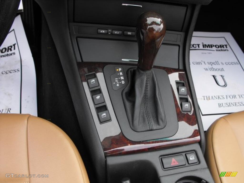 2004 3 Series 325i Convertible - Jet Black / Natural Brown photo #16