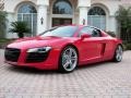 Brilliant Red 2009 Audi R8 4.2 FSI quattro