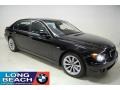 2008 Azurite Black Metallic BMW 7 Series 750Li Sedan  photo #1