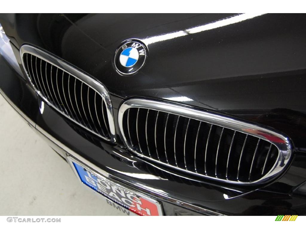 2008 7 Series 750Li Sedan - Azurite Black Metallic / Black photo #14
