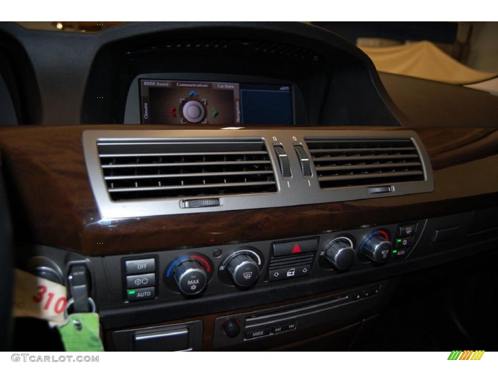 2008 7 Series 750Li Sedan - Azurite Black Metallic / Black photo #36