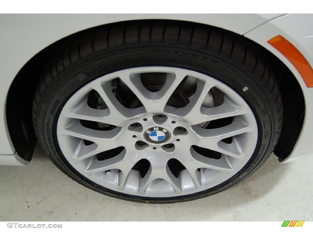 2008 3 Series 328i Coupe - Alpine White / Black photo #3
