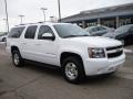 2009 Summit White Chevrolet Suburban LT 4x4  photo #3