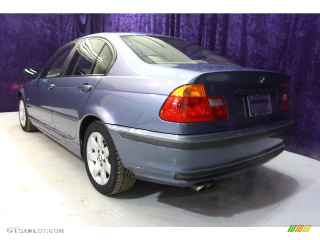 2001 3 Series 325i Sedan - Steel Blue Metallic / Sand photo #15