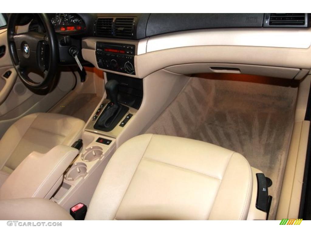 2001 3 Series 325i Sedan - Steel Blue Metallic / Sand photo #39