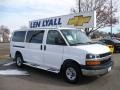 Summit White - Express LS 3500 Passenger Van Photo No. 1