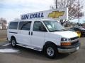 2009 Summit White Chevrolet Express LS 3500 Passenger Van  photo #1