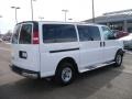 Summit White - Express LS 3500 Passenger Van Photo No. 6
