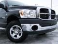 2008 Brilliant Black Crystal Pearl Dodge Ram 1500 SXT Quad Cab 4x4  photo #2