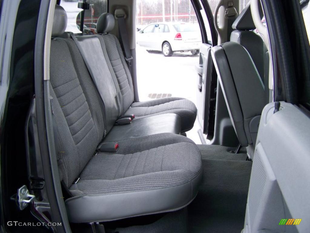 2008 Ram 1500 SXT Quad Cab 4x4 - Brilliant Black Crystal Pearl / Medium Slate Gray photo #12