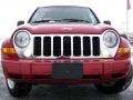 2007 Inferno Red Crystal Pearl Jeep Liberty Limited 4x4  photo #3