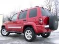 2007 Inferno Red Crystal Pearl Jeep Liberty Limited 4x4  photo #4