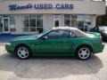 1999 Electric Green Metallic Ford Mustang GT Convertible  photo #1