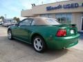 1999 Electric Green Metallic Ford Mustang GT Convertible  photo #2