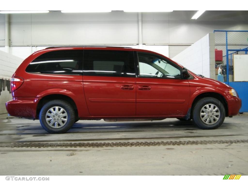 2006 Town & Country LX - Inferno Red Pearl / Medium Slate Gray photo #5